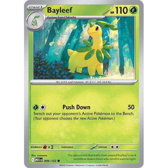 Pokemon ME01: Mega Evolution Common Bayleef #9