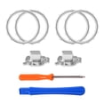 thumbnail image 3 of Botones de cambio de perfil y anillos decorativos para el mando Xbox One Elite 2 - Paquete de 2 cromados mate, 3 of 3