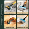 thumbnail image 6 of Window Screen Cleaning Brush - 2 in 1 Net Screen Cleaner Tool with Squeegee, Mesh Screen Cleaner, Multi-Purpose Cleaning Brush for Patio Door Porch Screens, 6 of 9