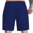 thumbnail image 5 of Dagugfen Athletic Shorts for Men Elastic Waist Trackshorts Loose Comfy Workout Running Shorts Summer, 5 of 5