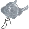 thumbnail image 1 of HUGFEGWE Toilet Flappers Replacement Compatible for GA715014-GEG1 (Transparent) 3 Inch with Stainless Chain and Hook CJB91-107581, 1 of 7