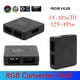 thumbnail image 1 of Convertidor RGB 5V a 12V Centro de transferencia Adaptador de ventilador de luz ARGB de 3 pines a 4 pines, 1 of 5