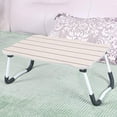 thumbnail image 3 of Folding Legs for Small Table Portable Laptop Table Folding Table Legs Heavy Duty Easy Install Folding Coffee Table Leg, 3 of 5