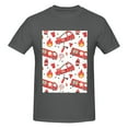 thumbnail image 4 of Bingfone Fire Truck Men'S Loose Fit Short-Sleeve Pocket T-Shirt, 4 of 7