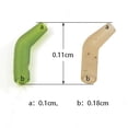 thumbnail image 3 of 3x30x Hair Rig Line Aligner Sleeves Durable Portable Carp Fishing Hook Kickers Verde, 3 of 8