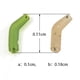 thumbnail image 3 of Paquete de 30 fundas alineadoras de línea para aparejos de pesca, alineador de anzuelos. Verde, 3 of 9