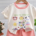 thumbnail image 6 of KPOPLK Baby Boys 6 9 12 18 24 Months Pajama Set Kids Cute Toddler Clothes Pjs Cotton Sleepwear Size 12-18 Months, 6 of 7