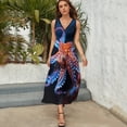 thumbnail image 5 of Octopus in The Mysterious Ocean Sleeveless Dress Female Clothing Dress Women Summer 2025 Dress, 5 of 7