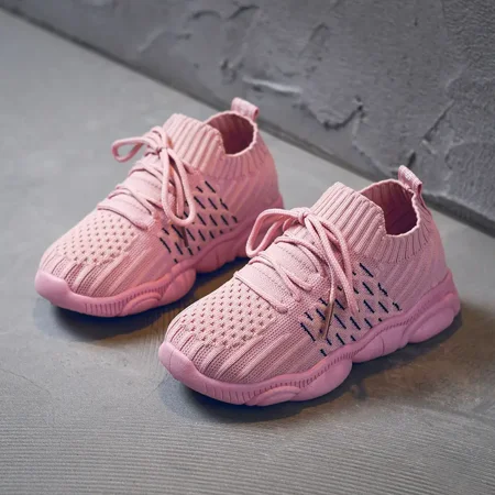 

GEDER-S Toddler Boys Teen Girls Softness Breathable Wedge Sports Shoes