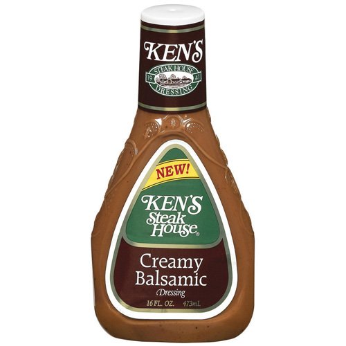 Kens Steak House Creamy Balsamic Dressing, 16 Oz - Walmart.com