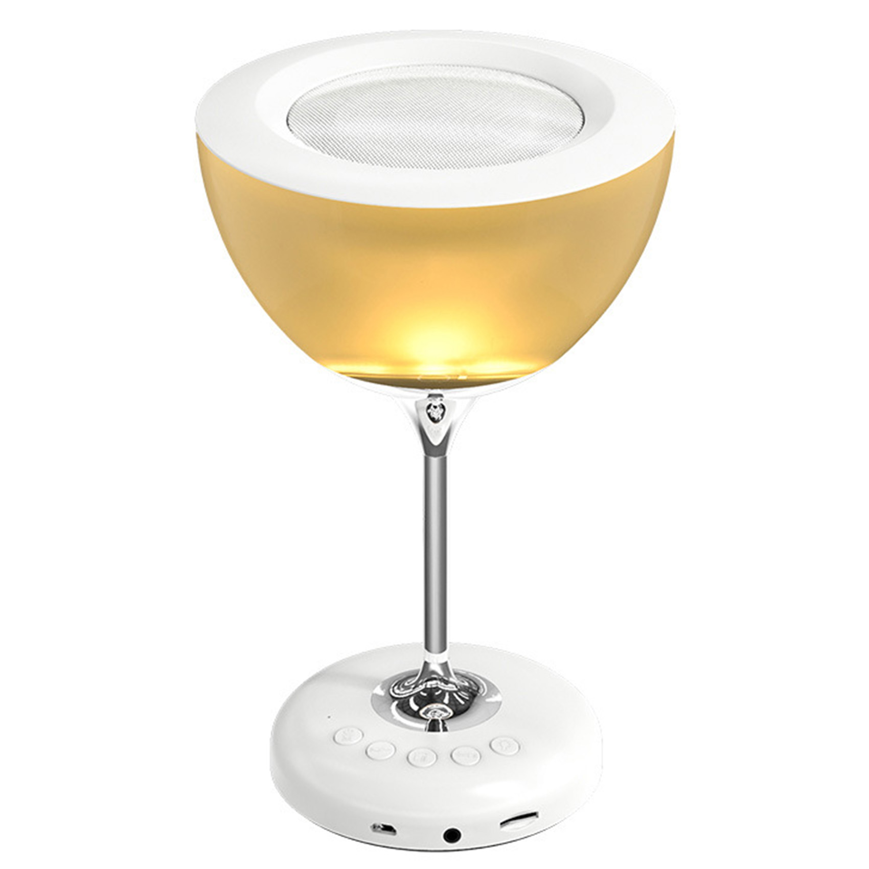 Night Light Bluetooth Speaker Bluetooth 5.0 Audio 6 Color Light Audio LED Audio Desk Lamp