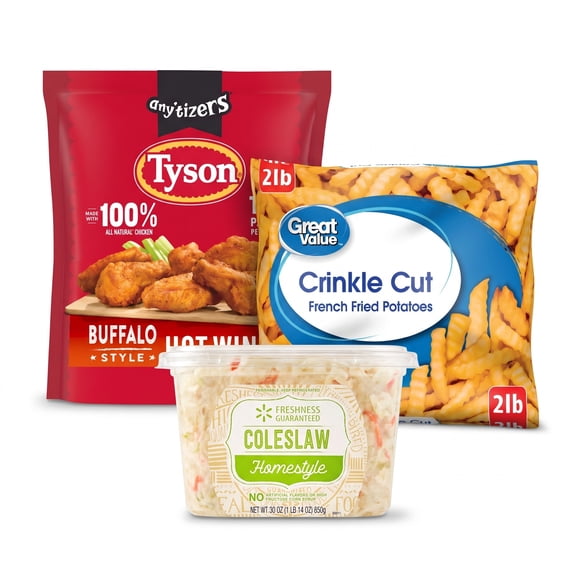 Buffalo Wing Night Family Dinner Bundle