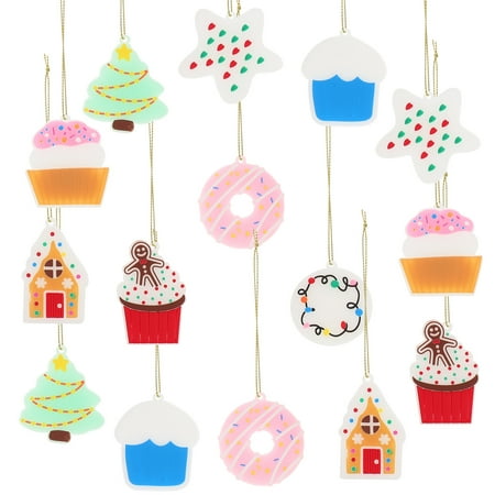 

16pcs Christmas Tree Hanging DIY Decors Christmas Decorative Hanging Pendants