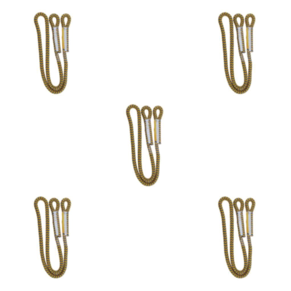 MiOYOOW Corde Prusik 10,5 Mm – 22 KN (2200 Kg) En Nylon, Avec Gaine Anti-usure, Pour Escalade, Sauvetage, Arborisme (60 Ou 100 Cm)