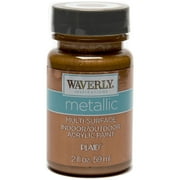 Waverly Inspirations 2 fl oz Copper Metallic Multi-Surface Paint