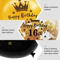 thumbnail image 4 of AURARMLET 15Ud Globos De Látex Con Para De Cumpleaños Colorida, 4 of 6