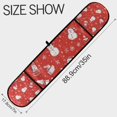 thumbnail image 3 of Yayeee Double Oven Mitt Kitchen Heat Resistant Baking 35" x7" Quilted Glove, Red Snowman, 3 of 6