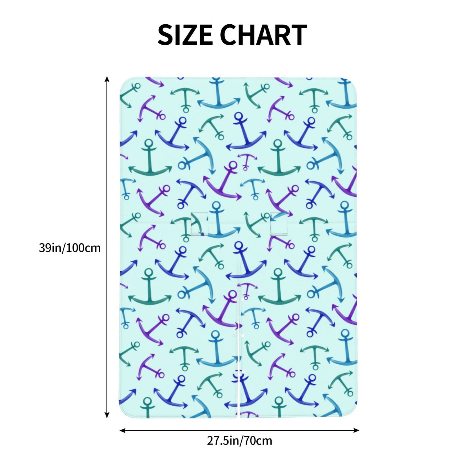 Car Seat Cover Baby - purple blue anchor green Breathable Infant Car Seat Cover for Baby Carseat, Lightweight Comfort Baby Essentials Must Haves Newborn Stuff for Girl Boy