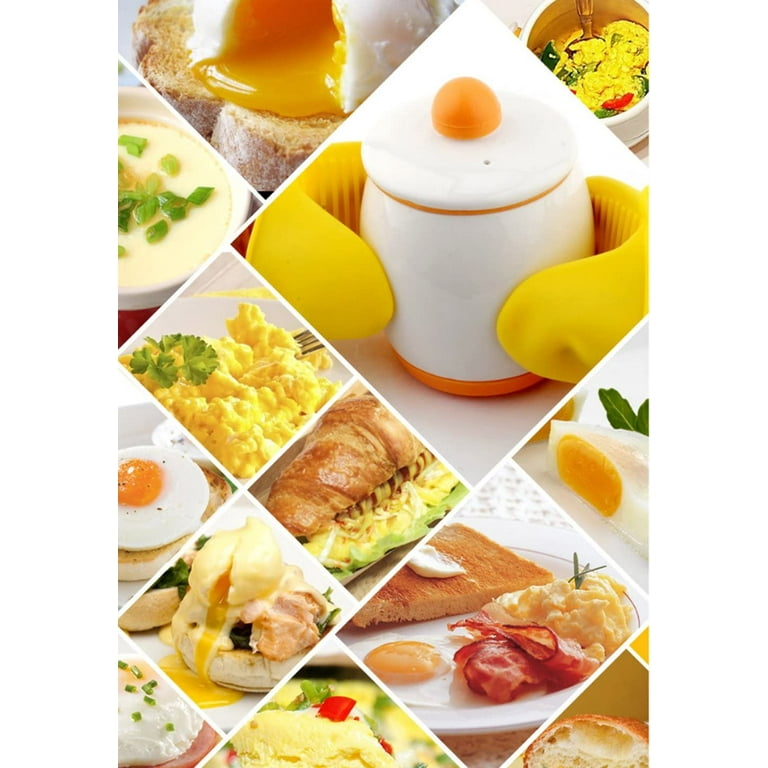 NEW Egg-Tastic Microwave Egg Cooker & Poacher For Fast & Fluffy Eggs  EggTastic