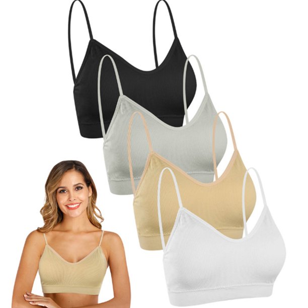 Foraging dimple Women Spaghetti Strap Plus Size Sports Bra Large Size D Cup Lingerie Sling Wrap