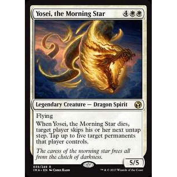MtG Iconic Masters Rare Yosei, the Morning Star (Foil) #39