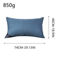 thumbnail image 3 of weibbin Interwoven Cottons Pillow Core Sofa Cushion Core Home Pillow Inner Lining 850g, 3 of 6