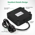 thumbnail image 4 of Power Strip para montaje en pared con 4 puertos USB y 3 enchufes, 4 of 7