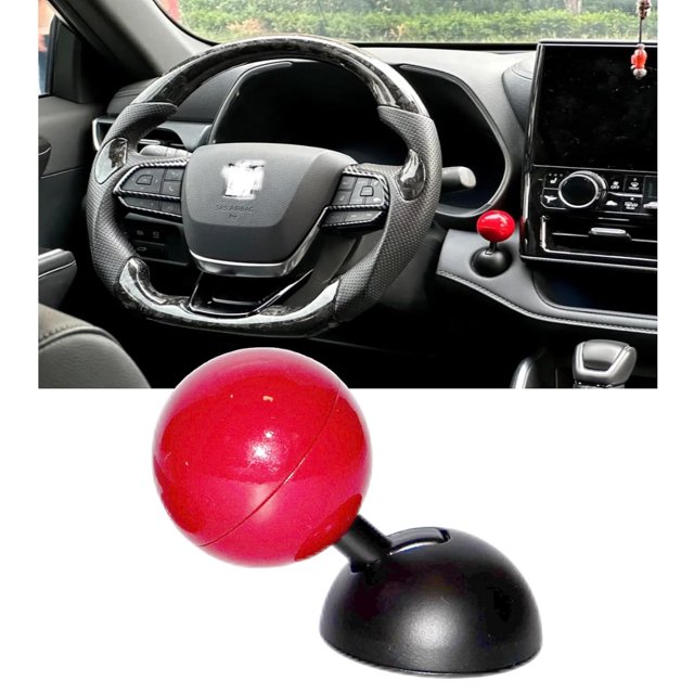 Botón de arranque para coche, palanca de arranque de un botón, botón de arranque y parada del motor del coche, palanca de mando, automotriz (rojo)