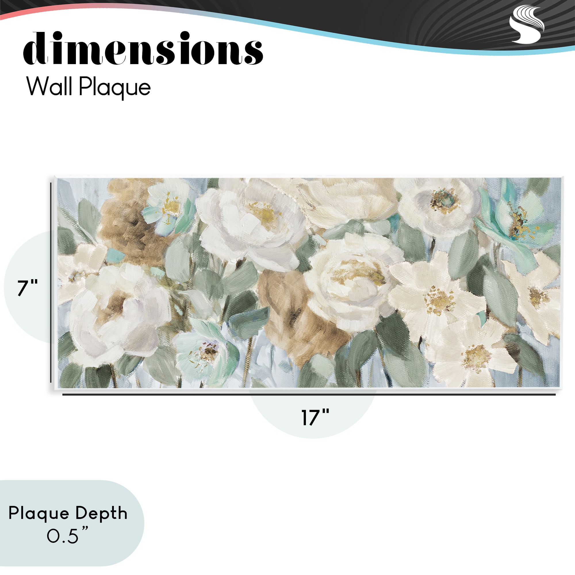 Stupell Industries Promise of Giverny Wall Plaque Art, design by Lanie Loreth