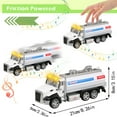 thumbnail image 2 of Clearance! SSNTSY Car Model Garbage Truck Toys for Boys Gift Garbage Classification Car Three Piece Boys Toys 1 2 3 Years Old Boys Girls Kids Toddler Car Toys Boy Toys 12 18 Months for 1 3 Year, 2 of 2