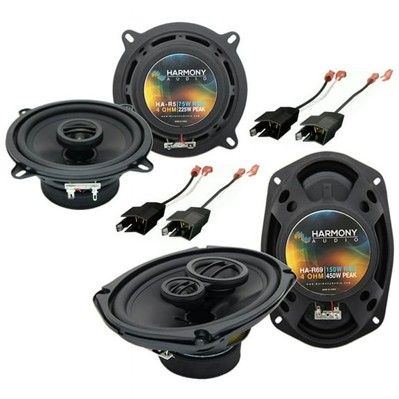 Dodge Caravan 1984-2000 Factory Speaker Upgrade Harmony R5 R69 Package New