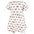 thumbnail image 3 of Hudson Baby Girls Cotton Dresses, Macarons, 0-3 Months, 3 of 4
