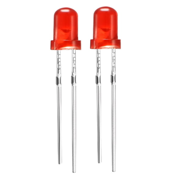 120pcs 3mm Red  Diode Lighting Electronics Component Emitting Light DC1.8-2V