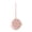 🌻 Pink#308, variant on Powder Puff Storage Box Double Layer Plastic with Breathable Vents and Hanging Rope for Earrings and Makeup