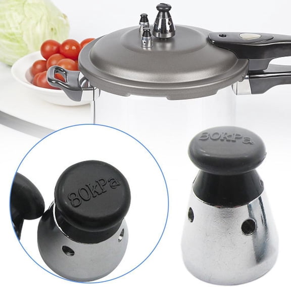 NOVELAR Metal and Plastic Pressure Cooker Valve, 0.39 Inch Inner Diameter, Prevents Over-Pressure Buildup, Repair Kit for Home Cooking Safety