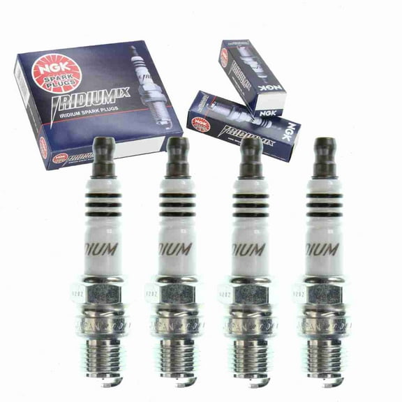 4 pc NGK 2318 Iridium IX Spark Plugs for 4510 5331 ITF20 PTF20TT Ignition Wire Secondary