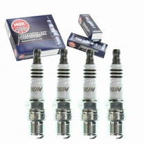 4 pc NGK 2318 Iridium IX Spark Plugs for 4510 5331 ITF20 PTF20TT Ignition Wire Secondary