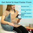 Zomaple Shoulder Surgery Pillow STF9 for Shoulder Pain Relief Super