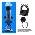 thumbnail image 4 of Kit de Micrófono Knox Gear Blue Yeti USB Azul Medianoche, 4 of 4