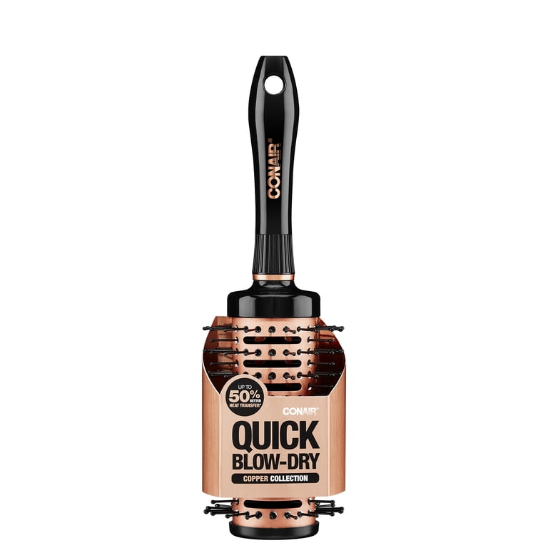 Conair Copper Collection Hi-Speed Style Round Vented Brush 