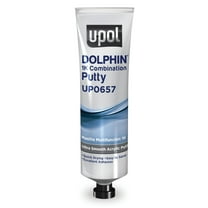U-POL Products UPL-UP0657 7 oz Dolphin 1k Combination Putty & Ultra Smooth Acrylic Putty, Olive Green