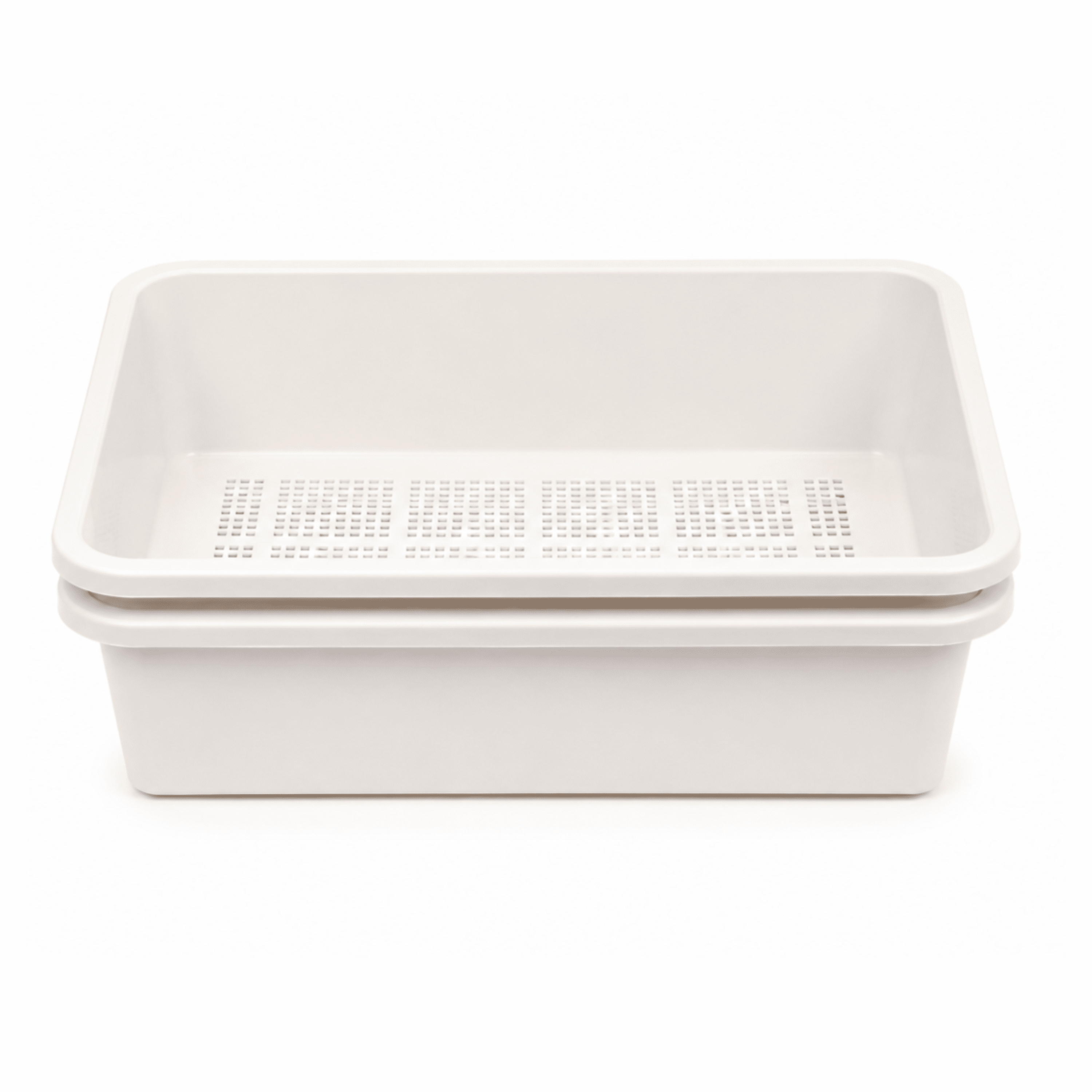 Dr. Pol™ 2-Piece Pine Pellet Sifting Litter Box with Scoop