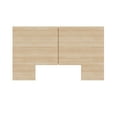 thumbnail image 2 of Nexera James King Size Panel Headboard, Natural Blonde Oak, 2 of 7