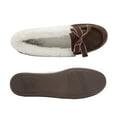 thumbnail image 6 of Jessica Simpson Womens Micro Suede Moccasin Indoor Outdoor Slipper Shoe, 6 of 9