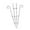 black, variant on Miulika Climbing Plants Trellis Metal Decorative Weather Resistant Practical Plant Climbing Rack Garden Trellis for Yard white