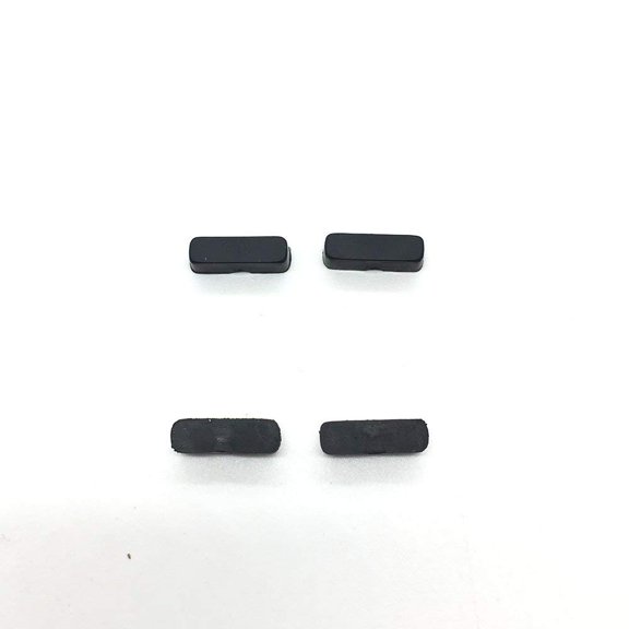 Patas de goma SZLG para Xbox 360 Slim - Pack de 4, negro