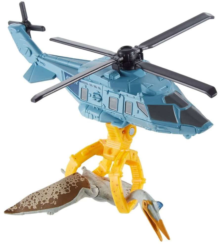 Jurassic World Rebirth Matchbox Quetzal-Copter Die Cast Vehicle