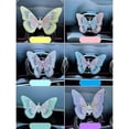 thumbnail image 5 of 6 PCS Embroidery Butterfly Decoration Automotive Interior Accessories Gift for Drivers, 5 of 6