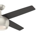 thumbnail image 3 of Casablanca 159931 Valby 54 Inch 4 Blade Quiet LED Light Ceiling Fan, Matte Nickel, 3 of 6