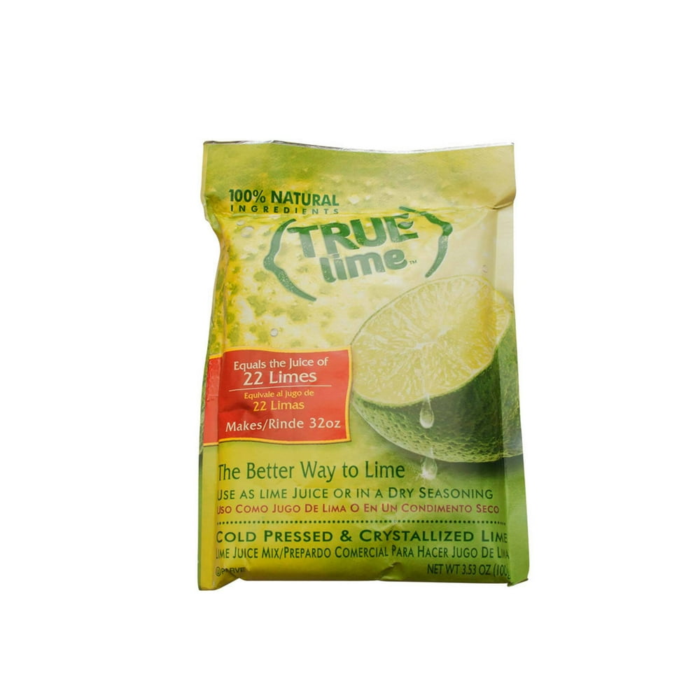 True Lemon Lime Juice Mix, 3.5 Ounce 10 per case.